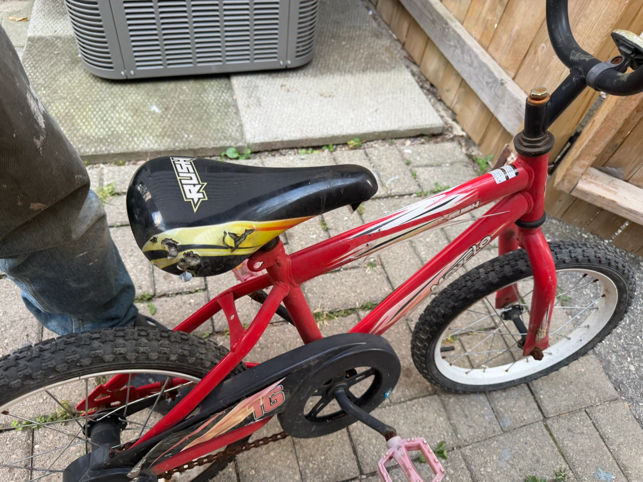 Red Mongoose kids Bike-2-5 years