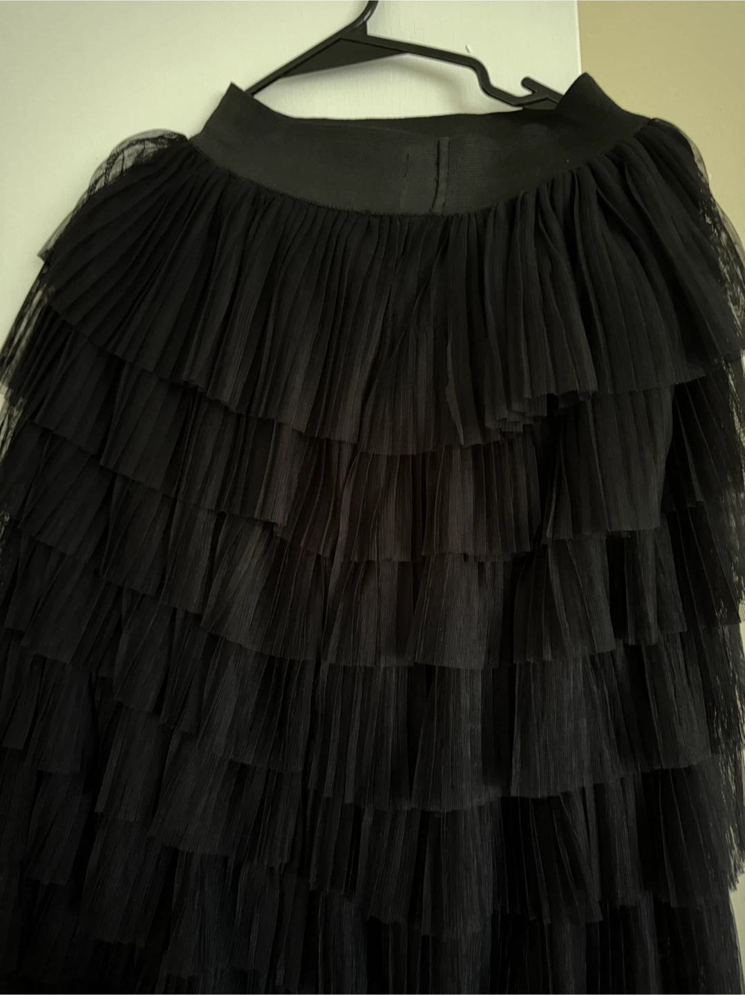 Black Tulle Tiered Skirt - photo 3