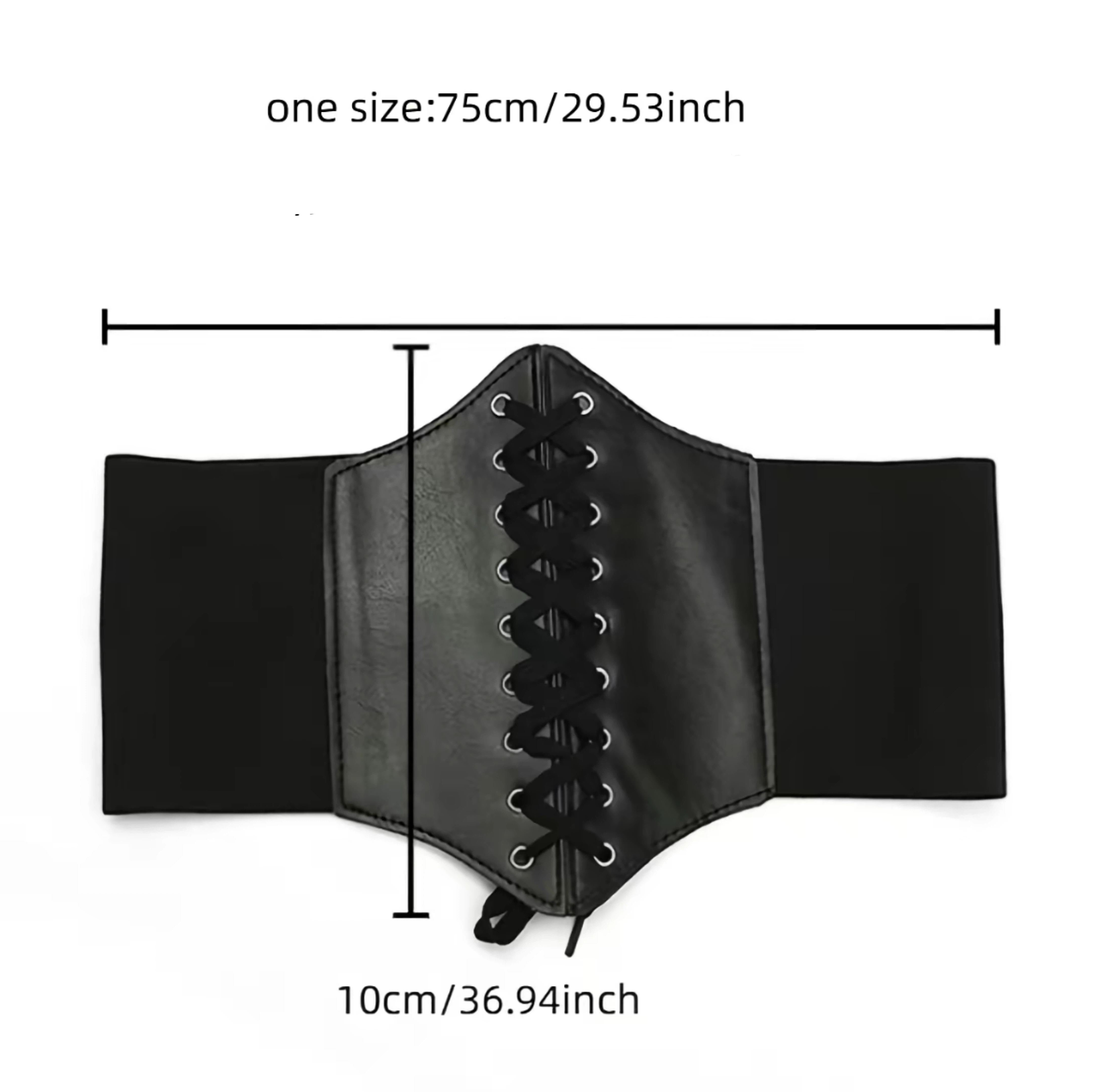 Black Corset Belt