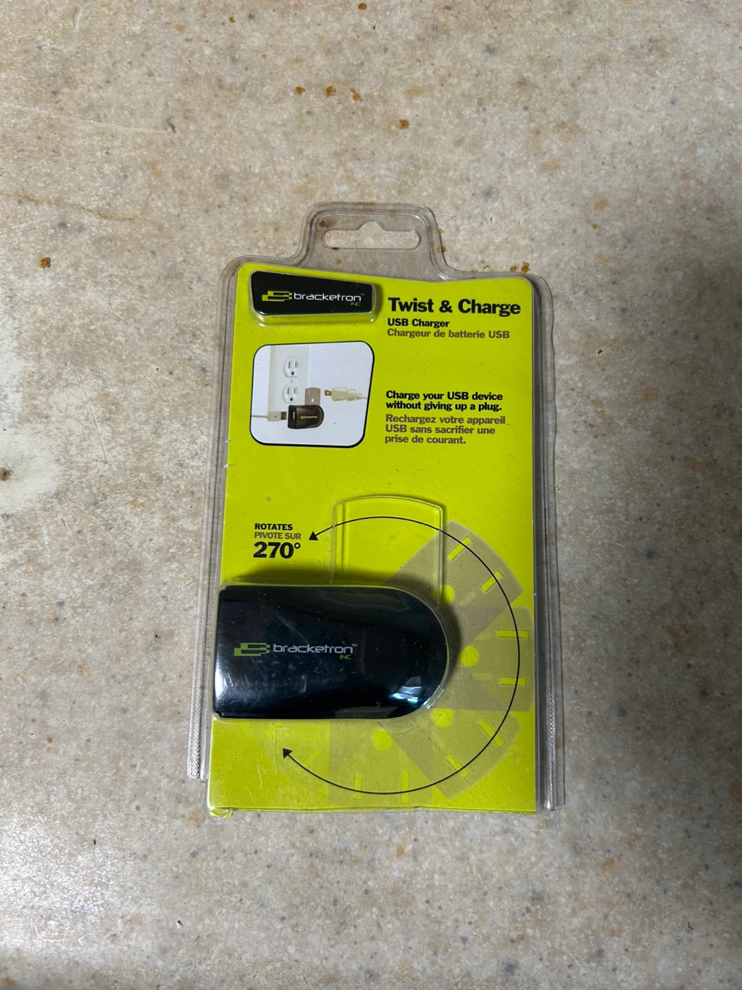 Bracketron Twist & Charge USB Charger