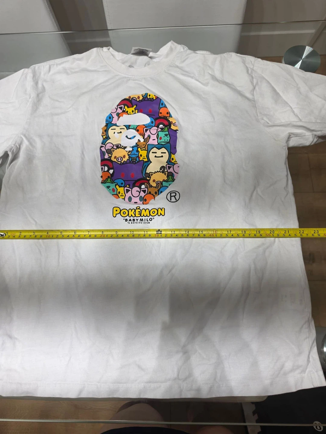 BAPE x Pokemon White Graphic T-Shirt