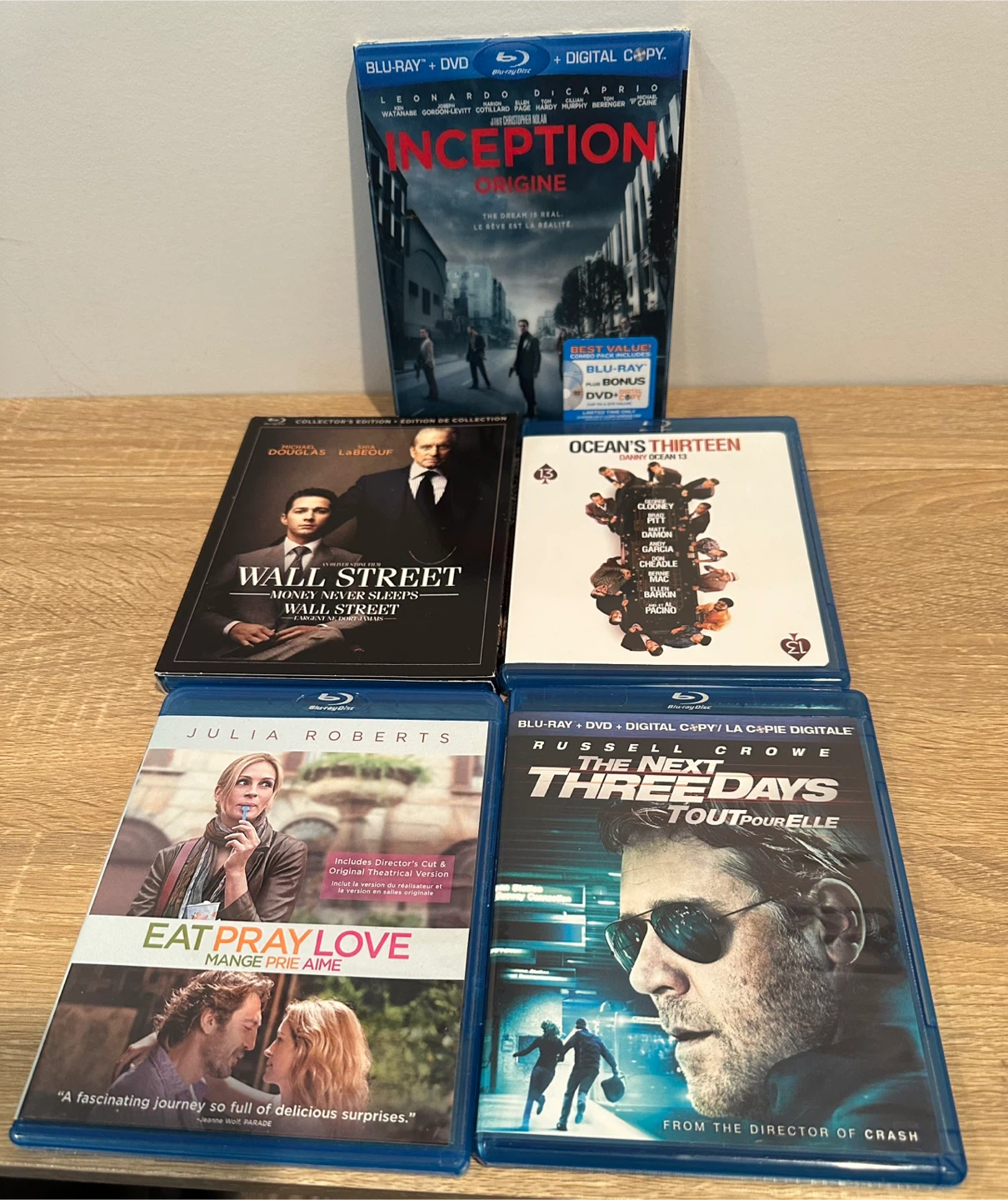 Assorted Blu-ray movies