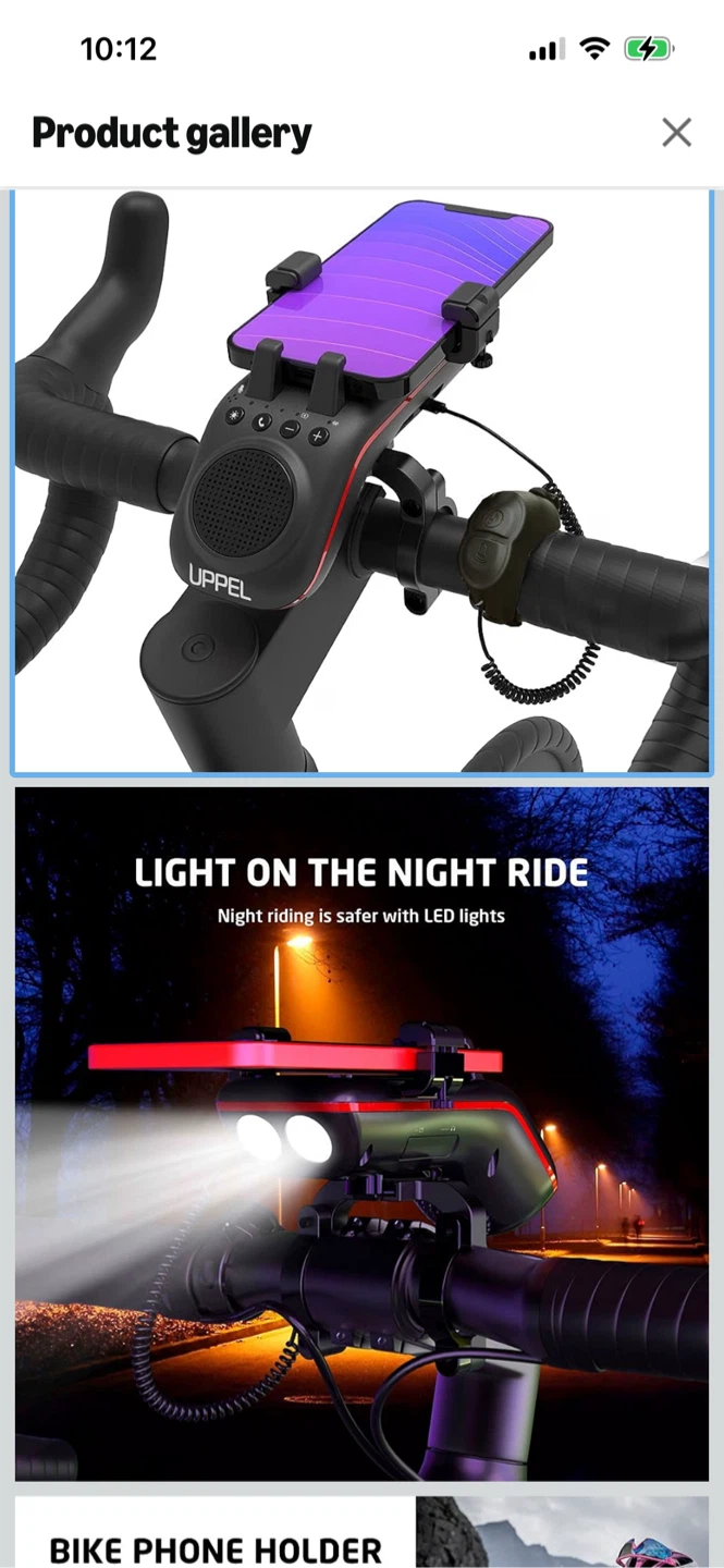 New-UPPEL Multifunctional Bicycle Audio M208