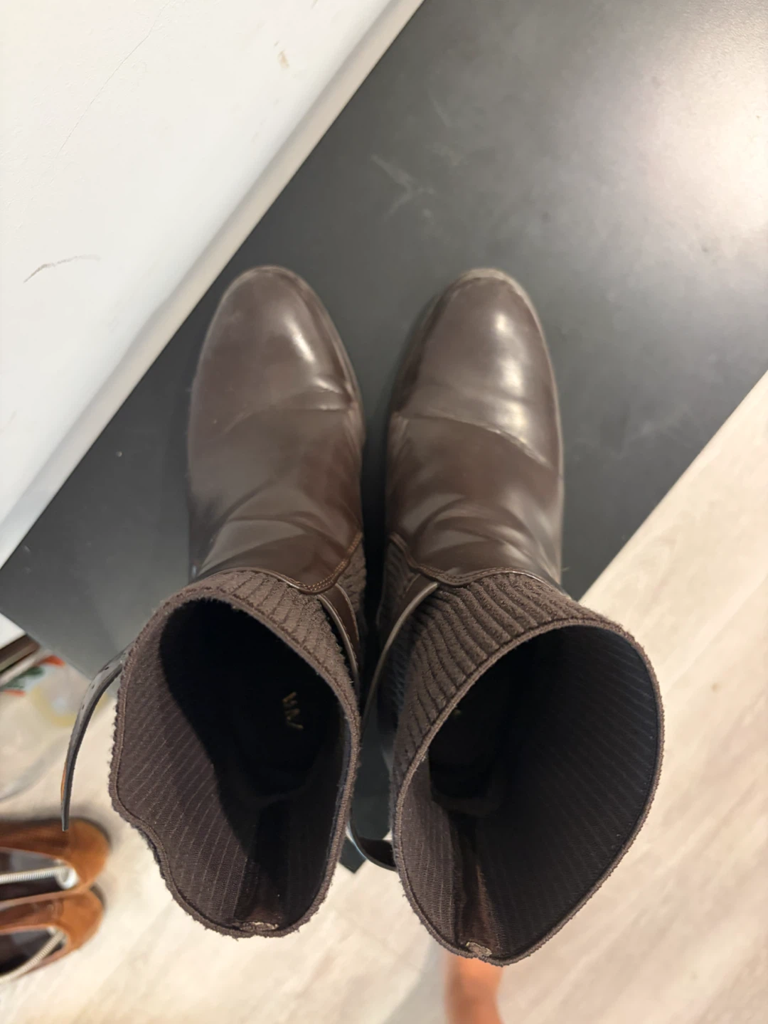 🌺Until 9/6🌺 ZARA / Brown Block Heel Ankle Boots - photo 3