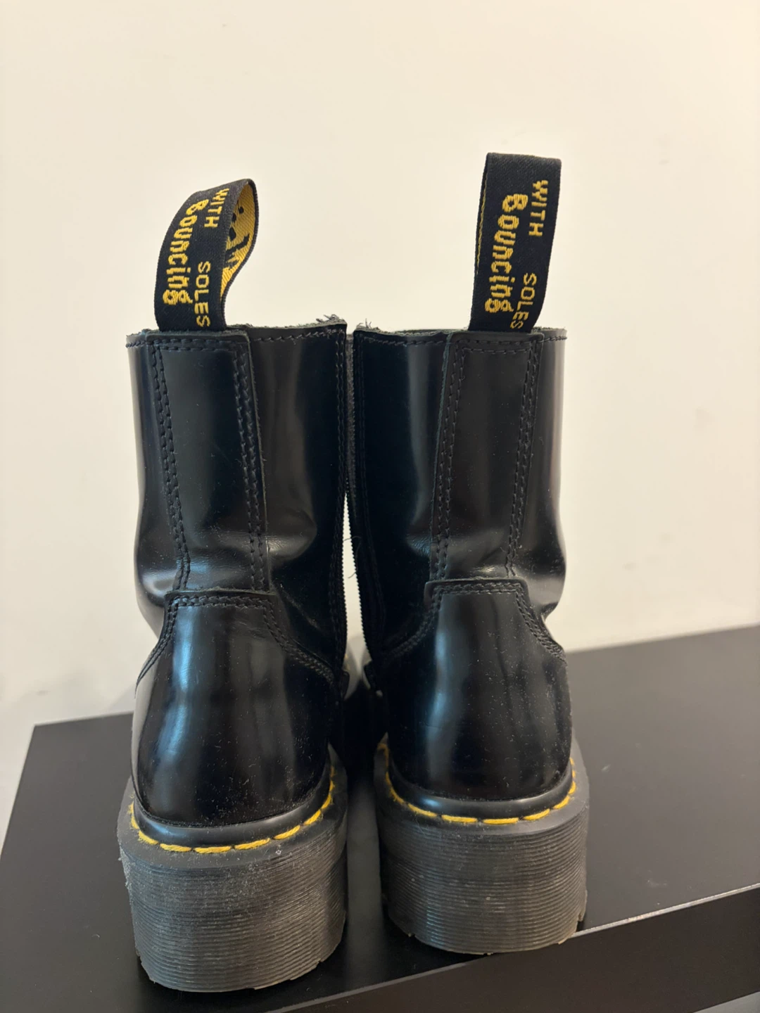 🌺Until 9/2🌺 Dr. Martens / Black Platform Boots - photo 2