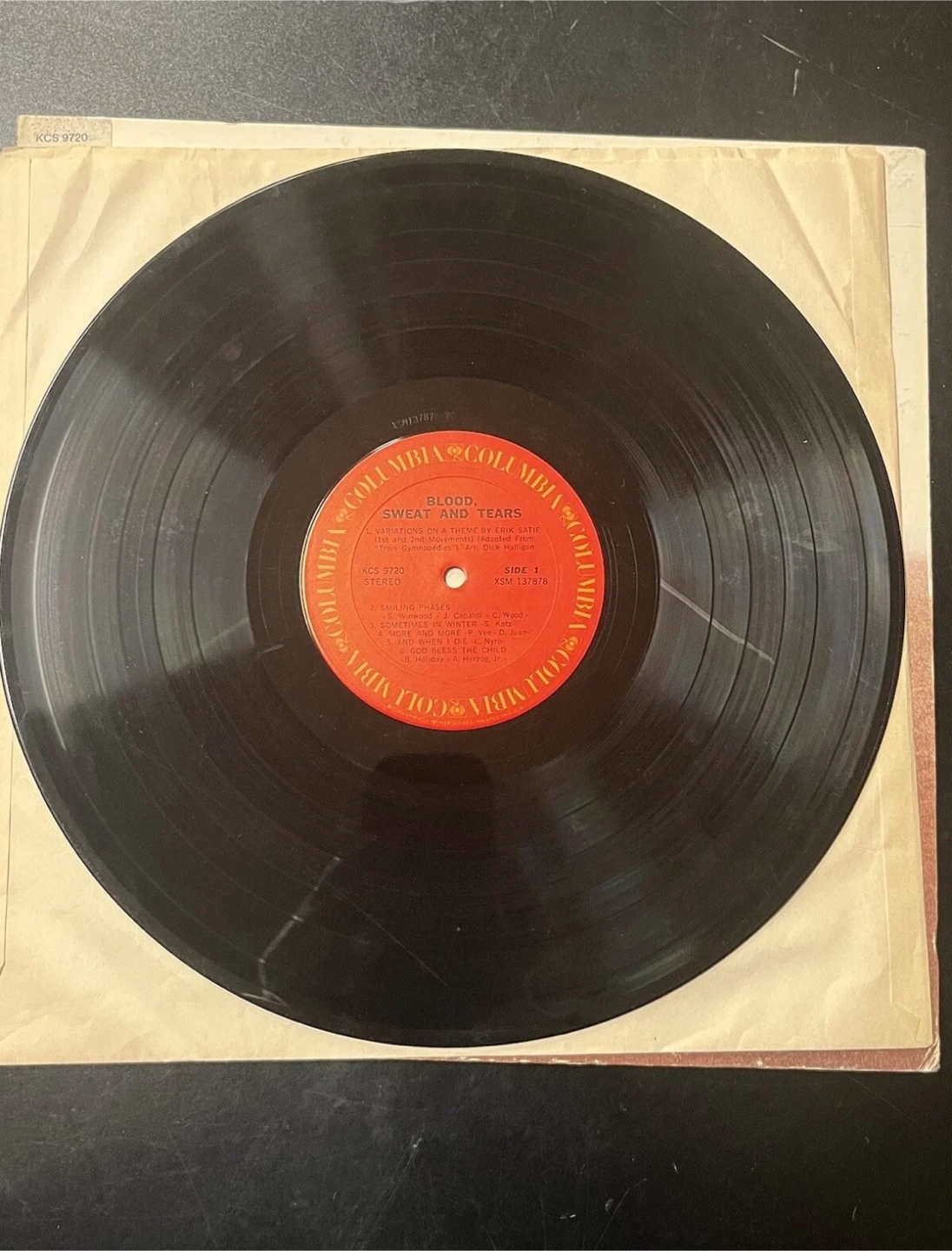 Blood, Sweat & Tears Vinyl Record - photo 4