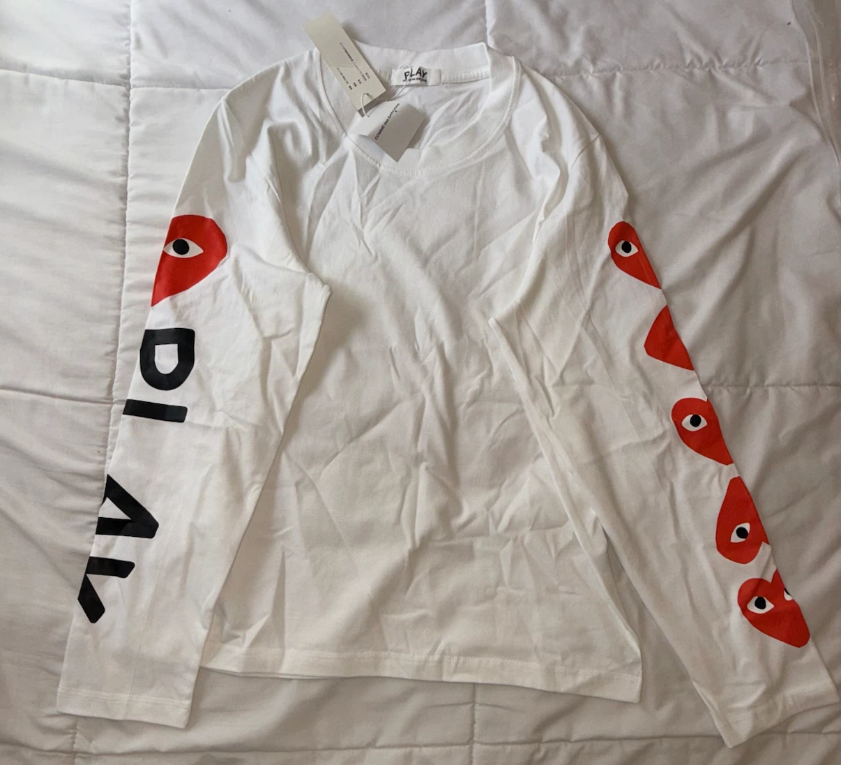 Comme des Garçons PLAY Long Sleeve T-Shirt