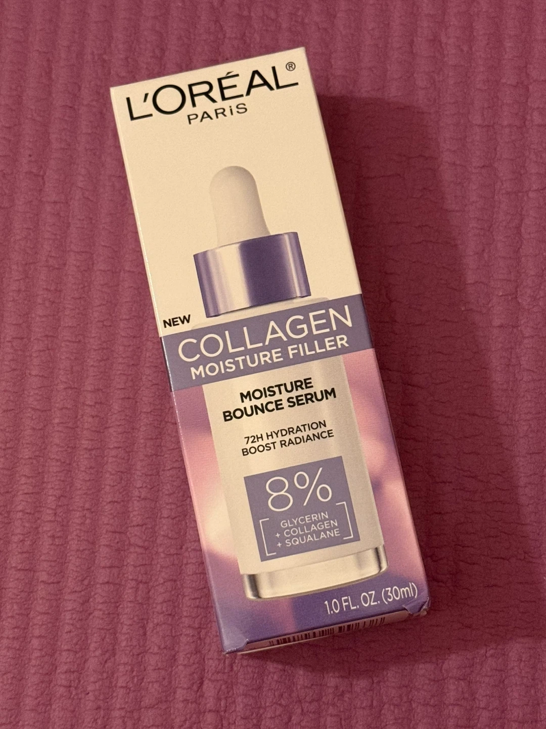 NEW✨L'Oreal Paris Collagen Moisture Filler Moisture Bounce Serum