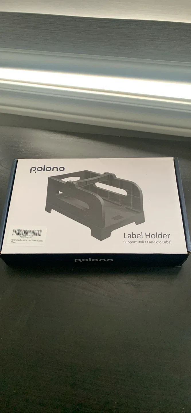 Polono Label Holder for Roll or Fan-Fold Labels