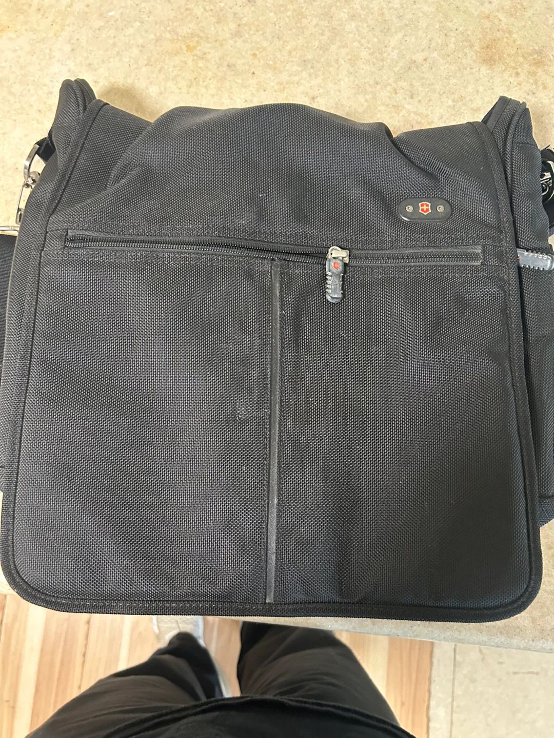 Victorinox Black Messenger Bag