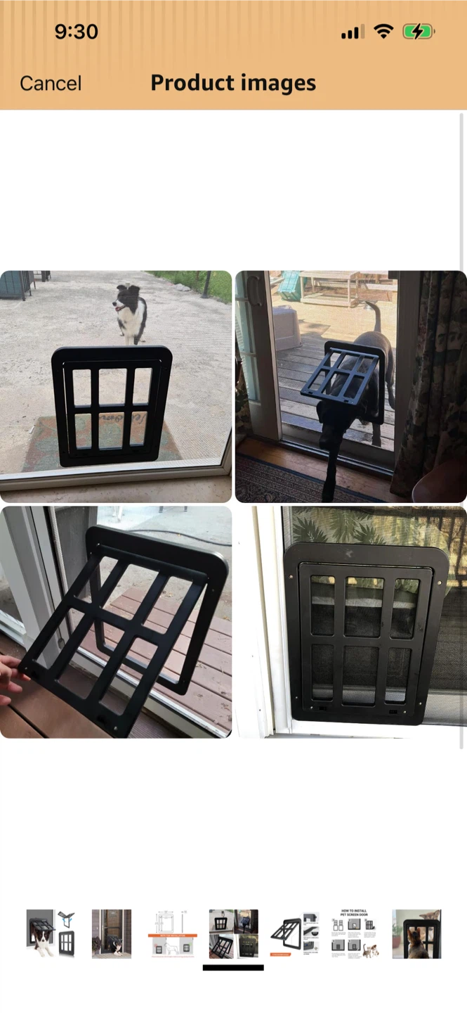 New-Pet Screen Door Insert - photo 2