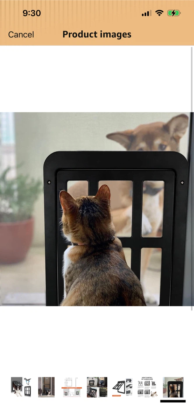 New-Pet Screen Door Insert - photo 5