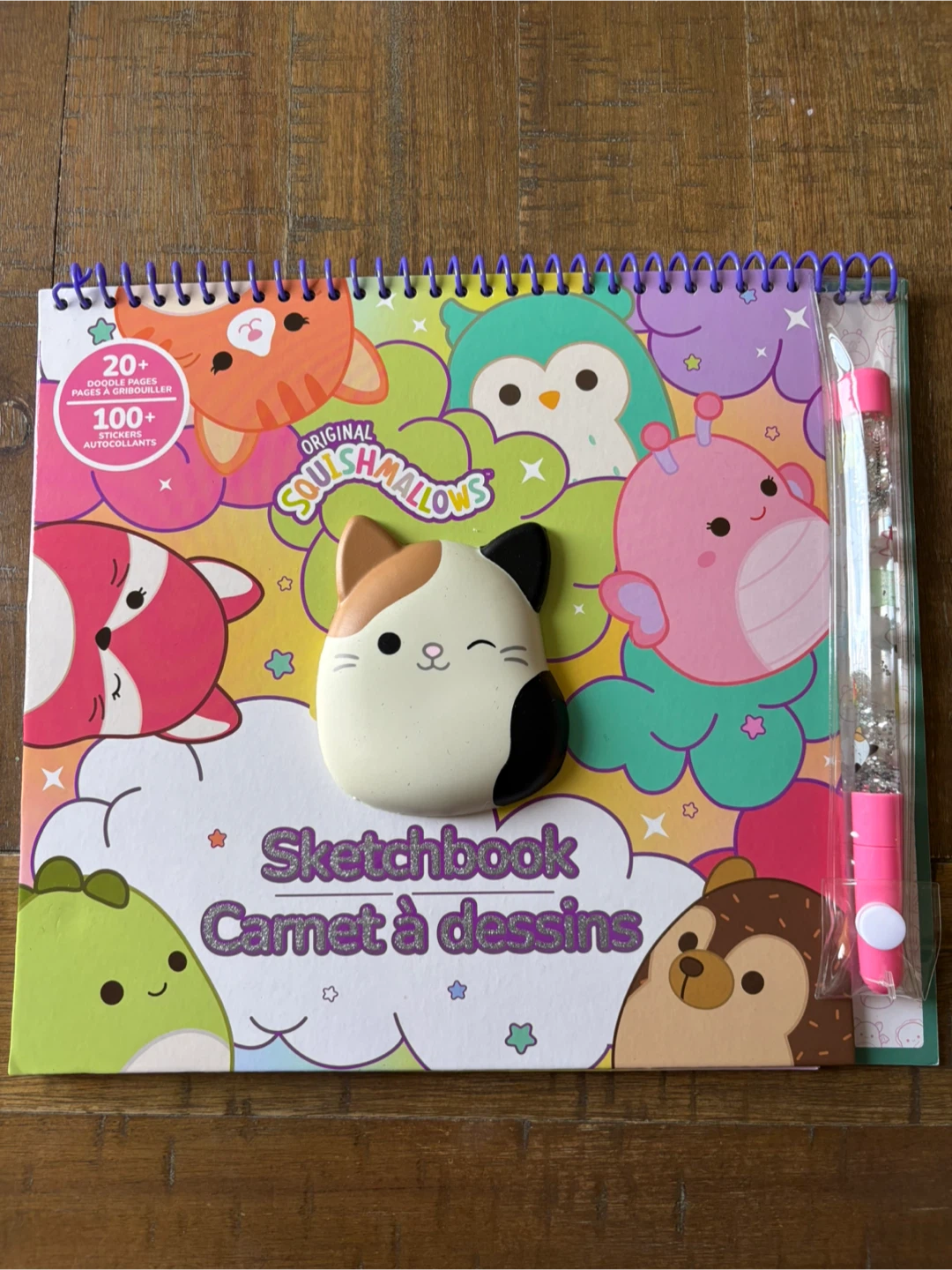 Squishmallows Sketchbook & Sticker Set