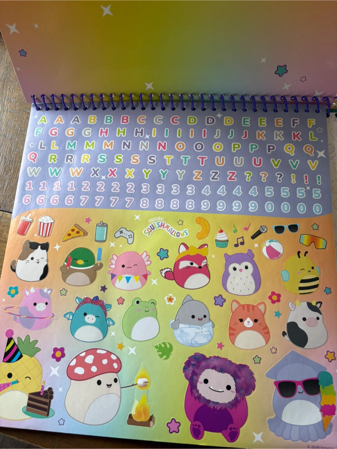 Squishmallows Sketchbook & Sticker Set - photo 5