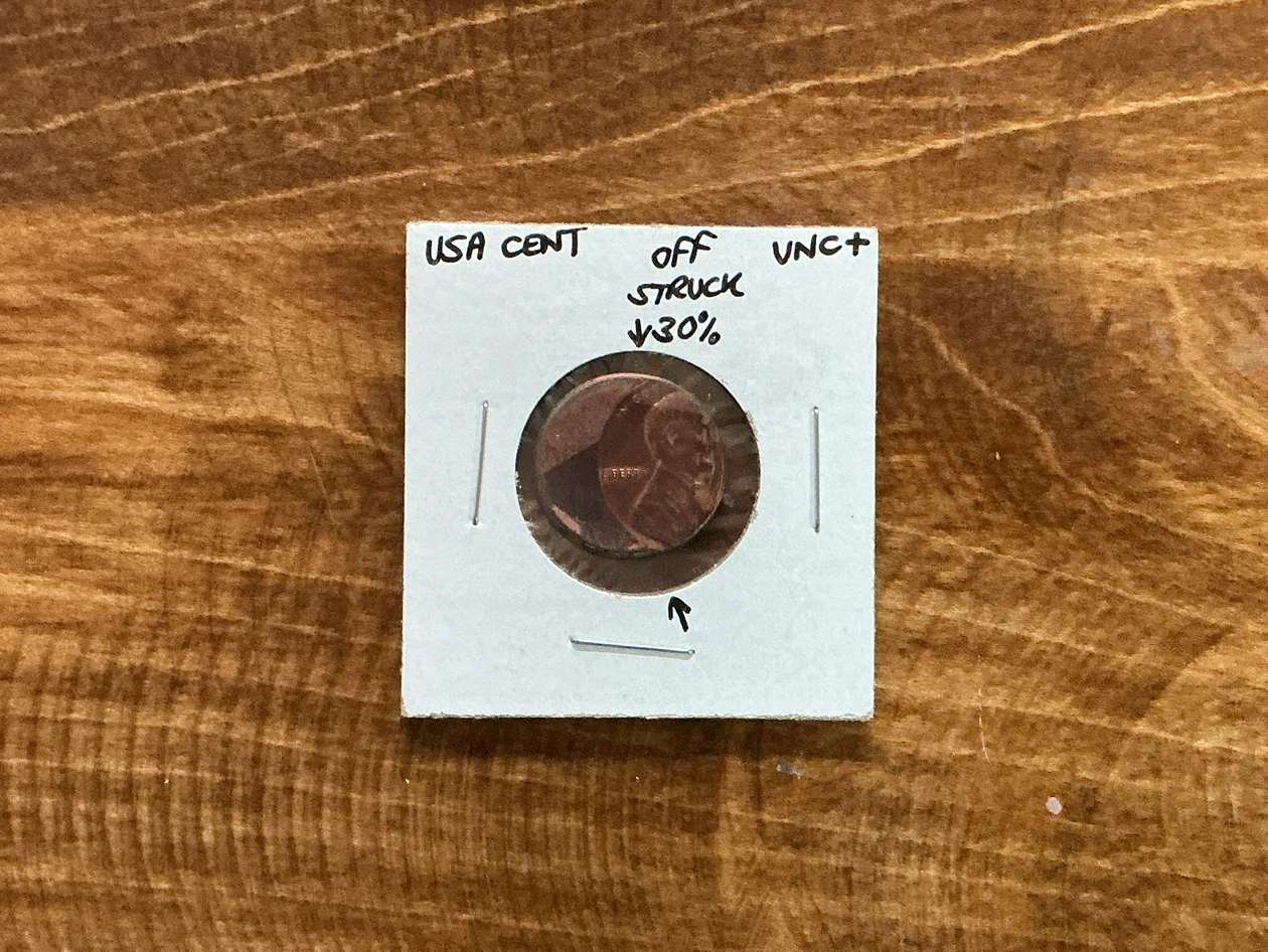 USA Lincoln One Cent 30% Off-Strike Coin ! - photo 4
