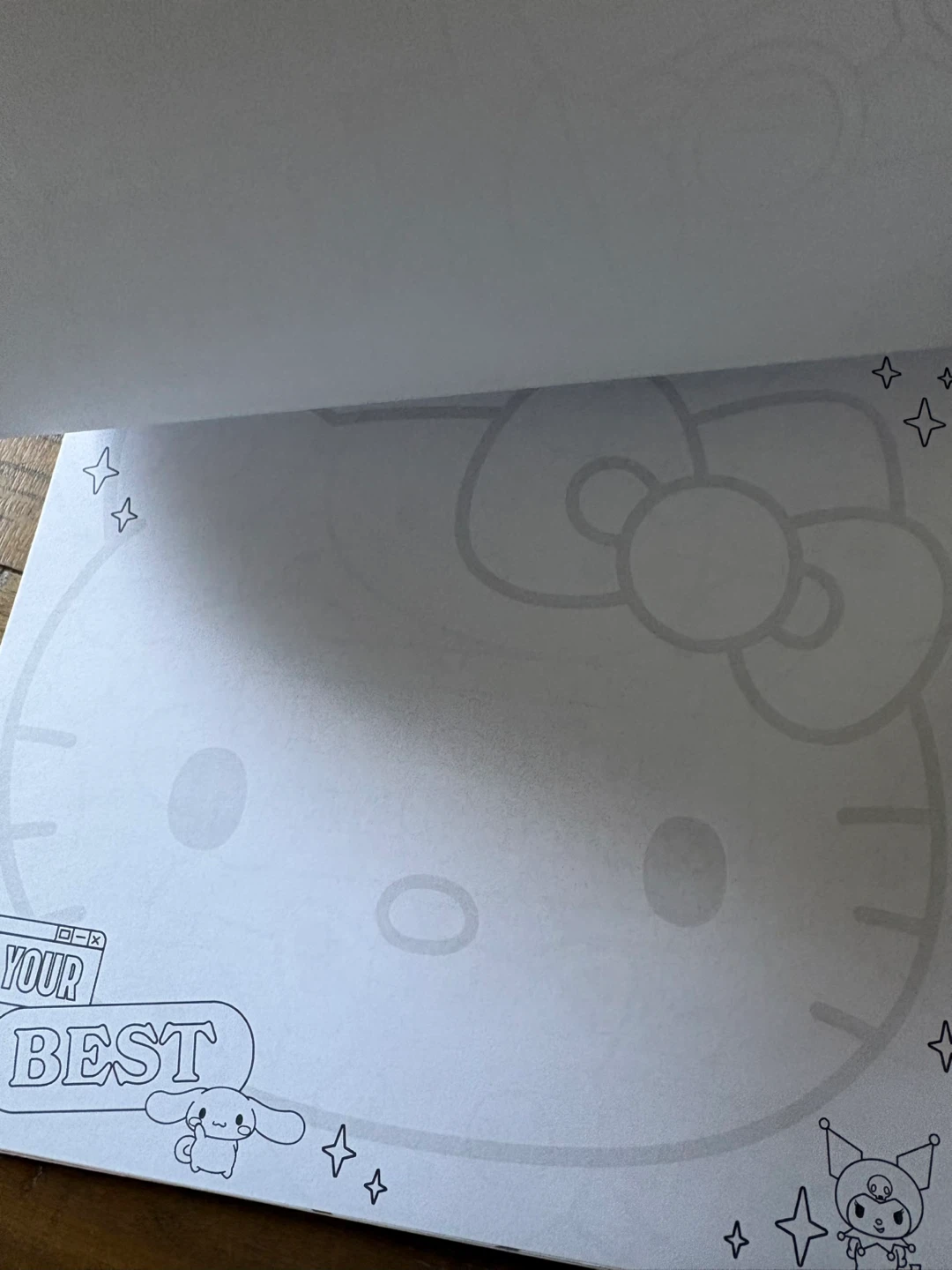 Hello Kitty And Friends Sketchbook with Glitter Pen - photo 4