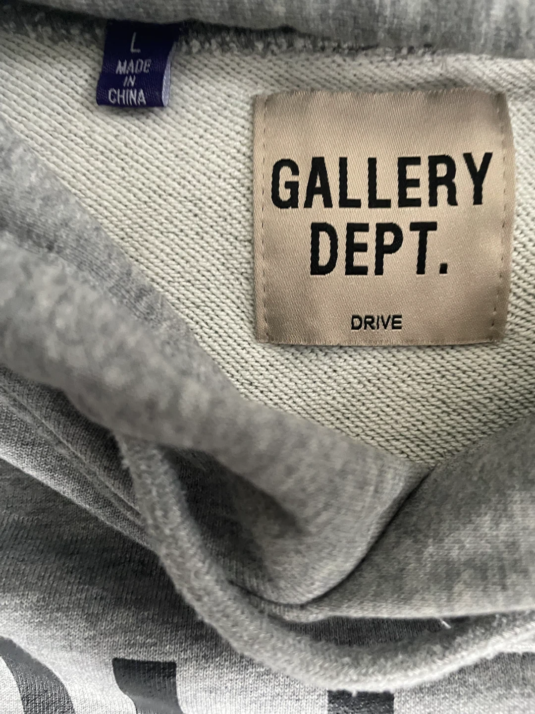 Gallery Dept. Drive Hoodie - Grey - Size L - photo 3