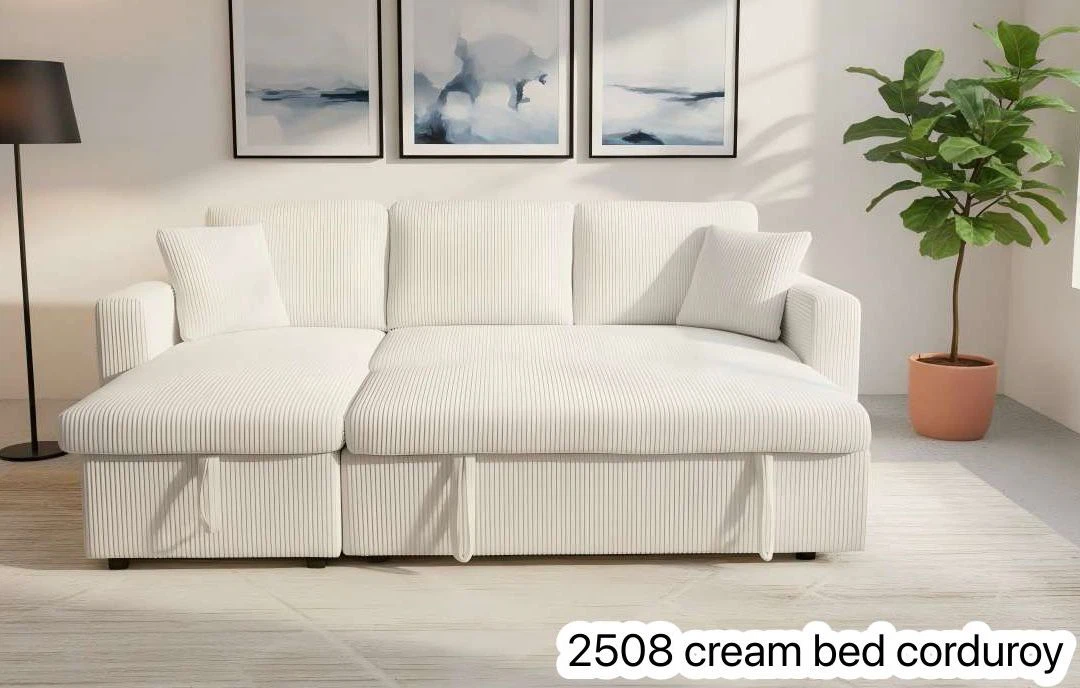 Model 2508 Sofa Bed in Corduroy