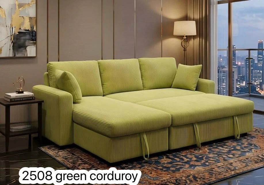 Model 2508 Sofa Bed in Corduroy - photo 2