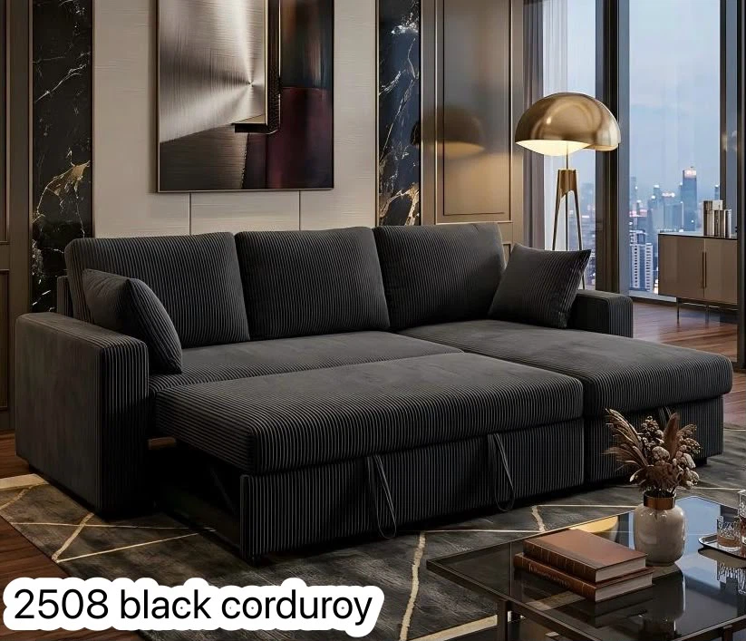 Model 2508 Sofa Bed in Corduroy - photo 3