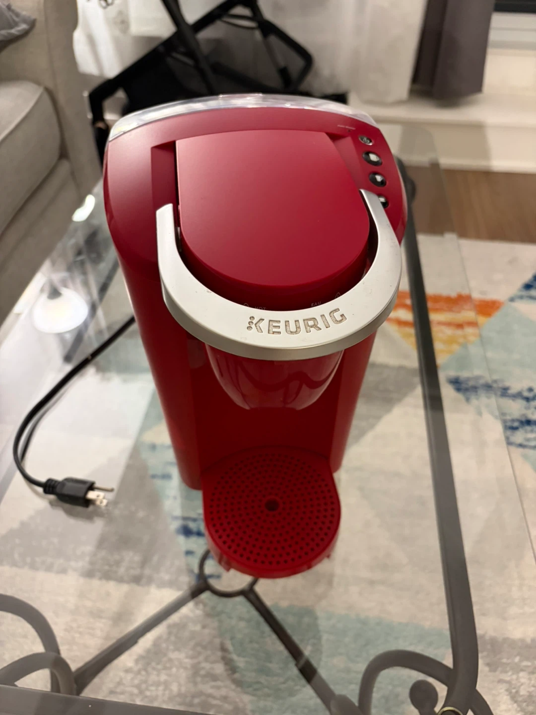 Red Keurig Coffee Maker