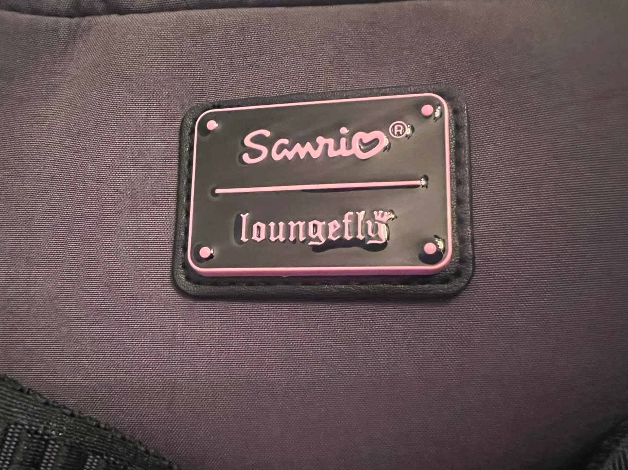 Loungefly Sanrio Kuromi Hard Tag Fanny Pack - photo 3