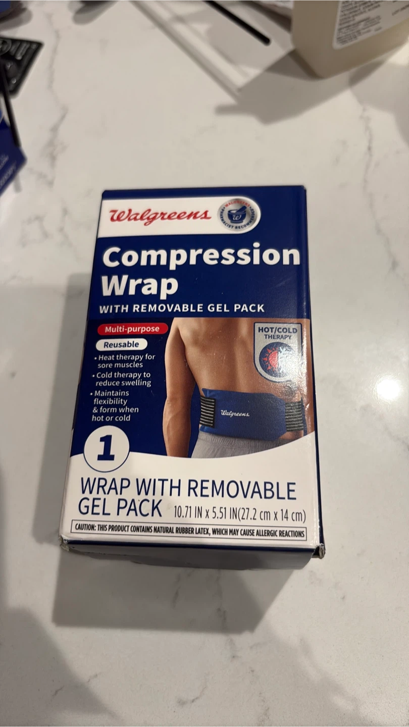 Walgreens Compression Wrap with Removable Gel Pack