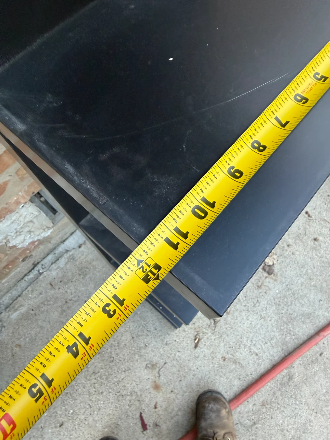 Black Tiered Shelf Unit - photo 3