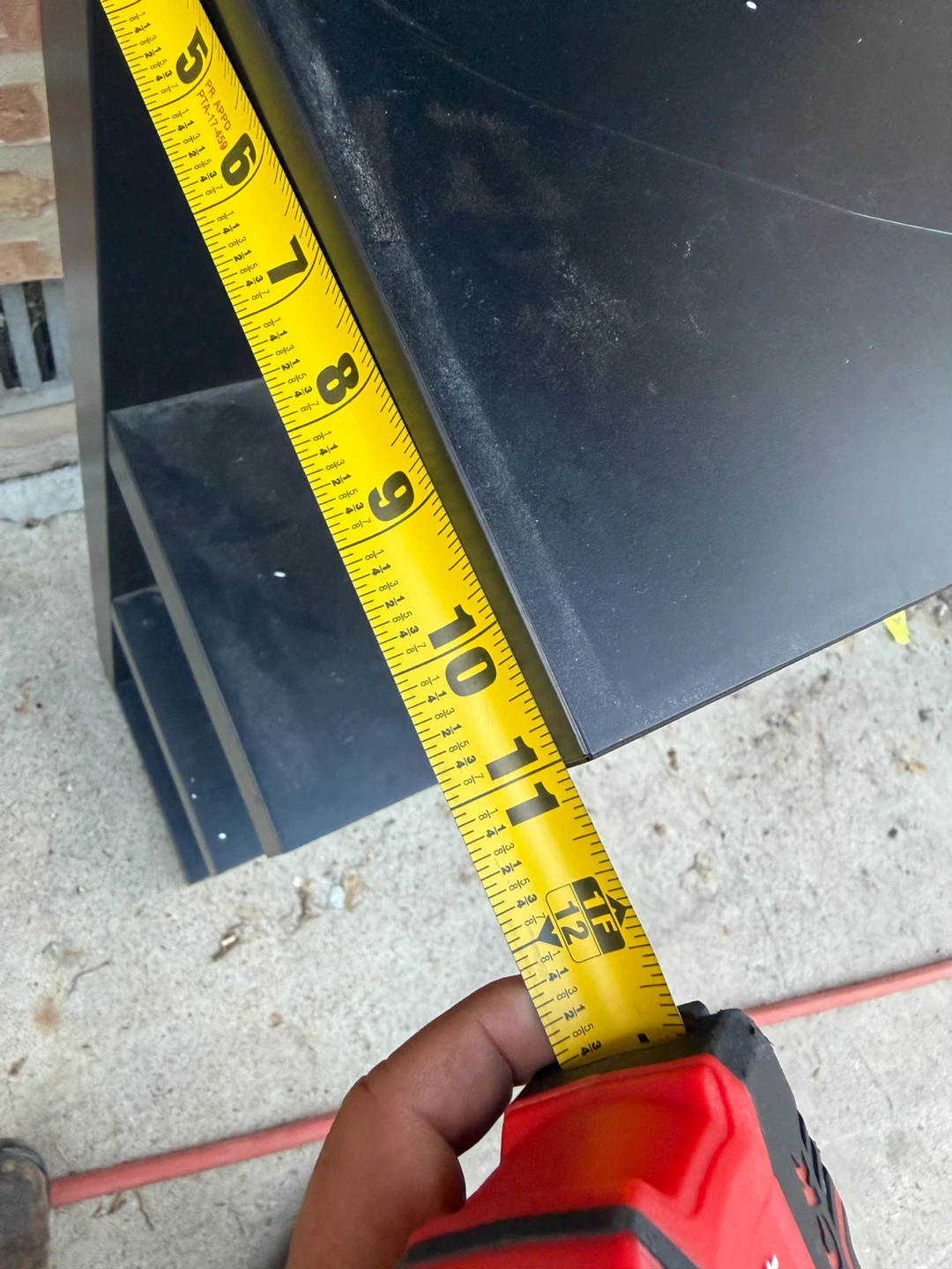 Black Tiered Shelf Unit - photo 4
