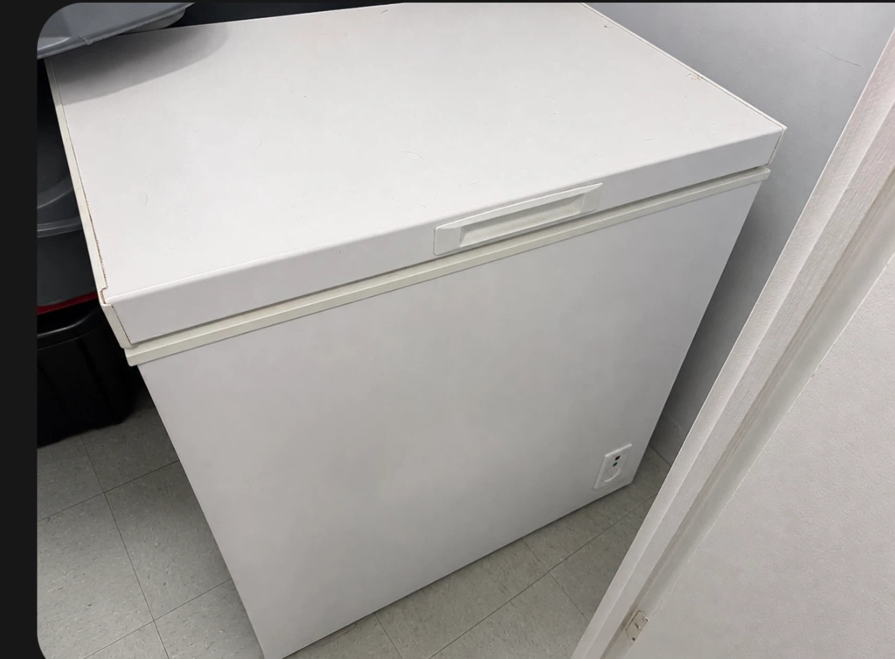 White Chest Freezer
