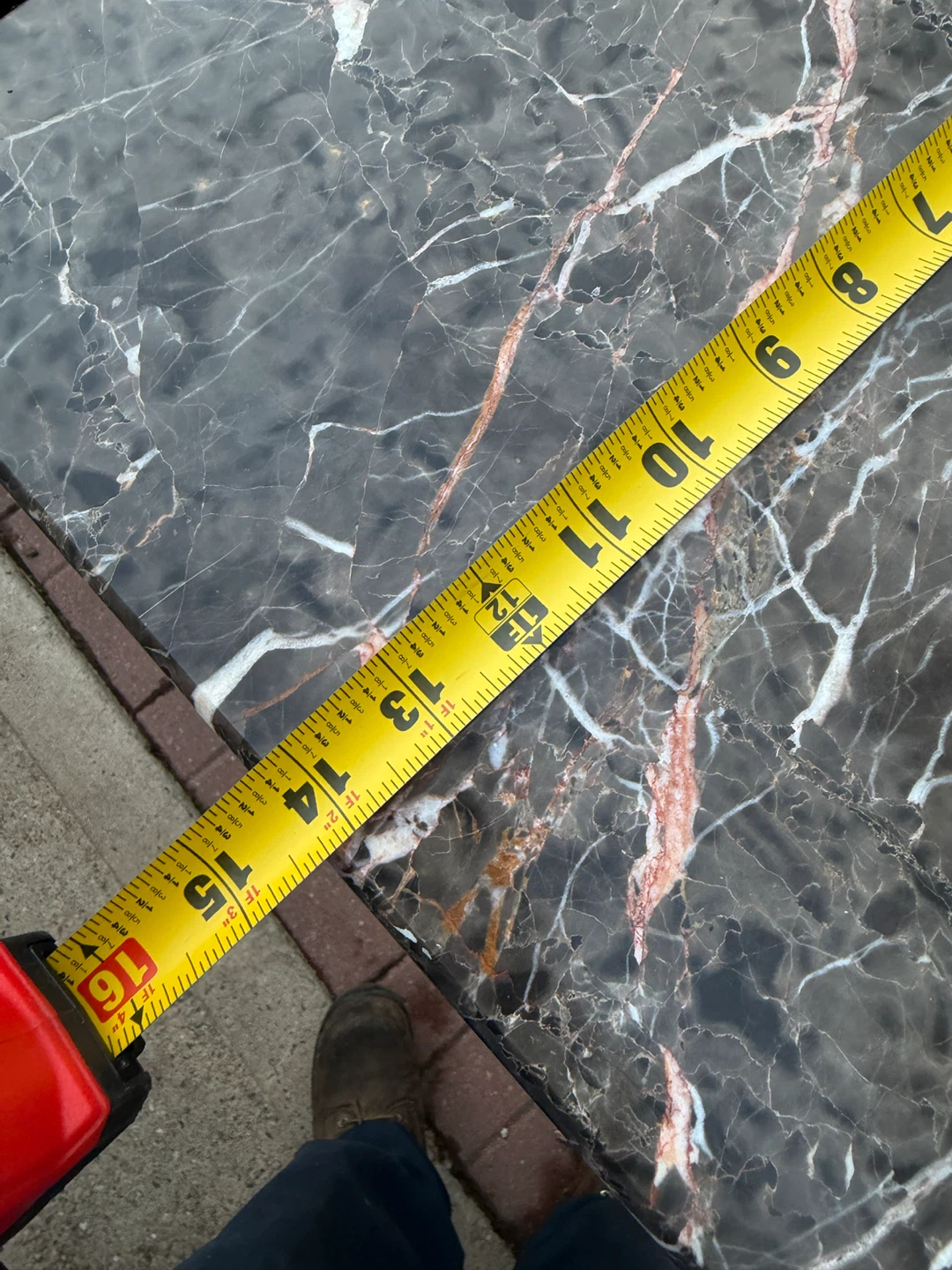 Marble Top Accent Table - photo 3