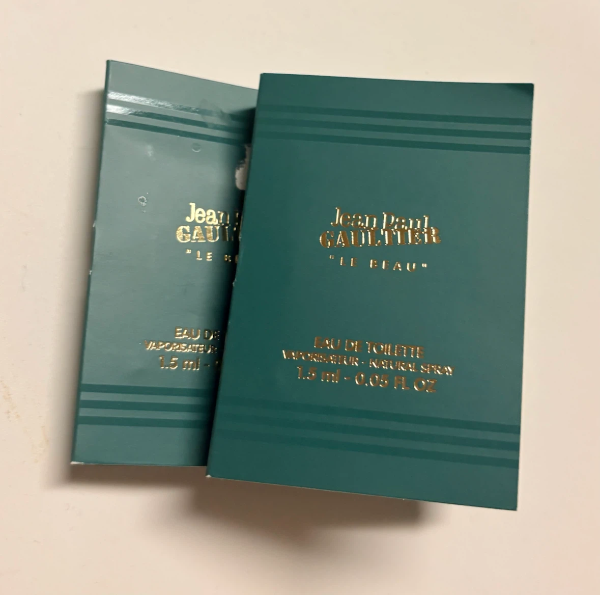 Jean Paul Gaultier LE BEAU EDT samples (new )