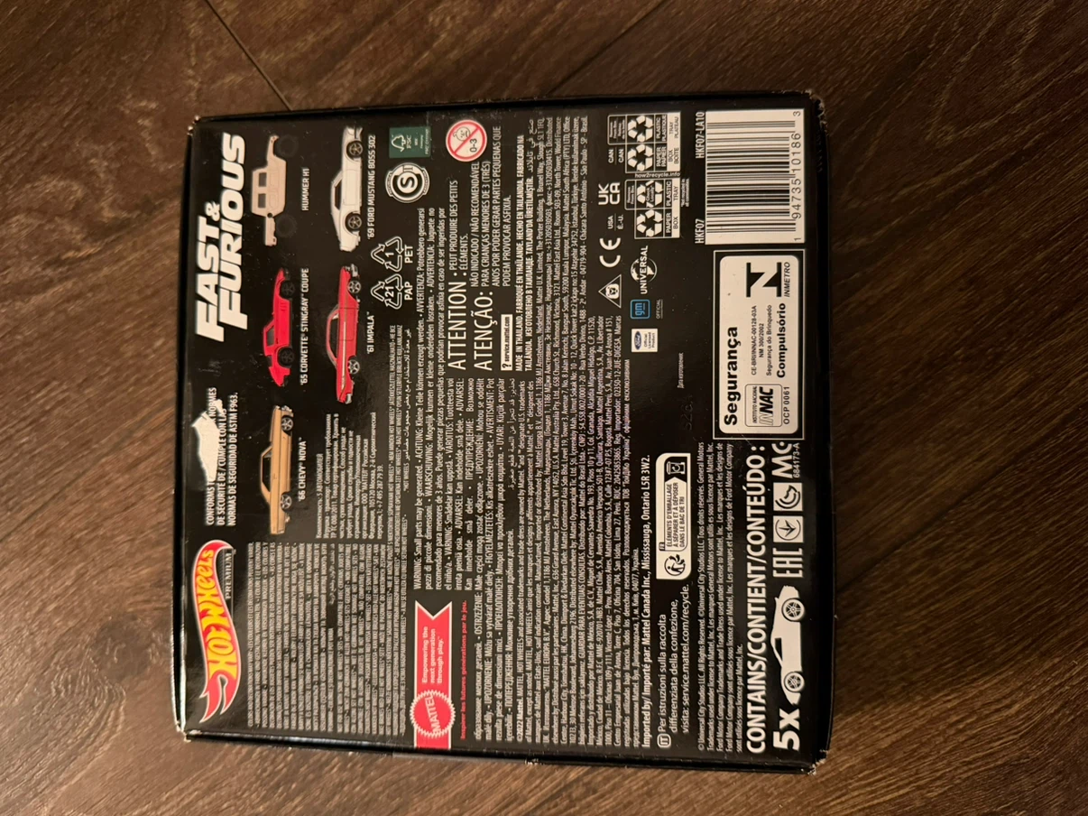 Hot Wheels Premium Fast & Furious 5-Car Set - photo 3