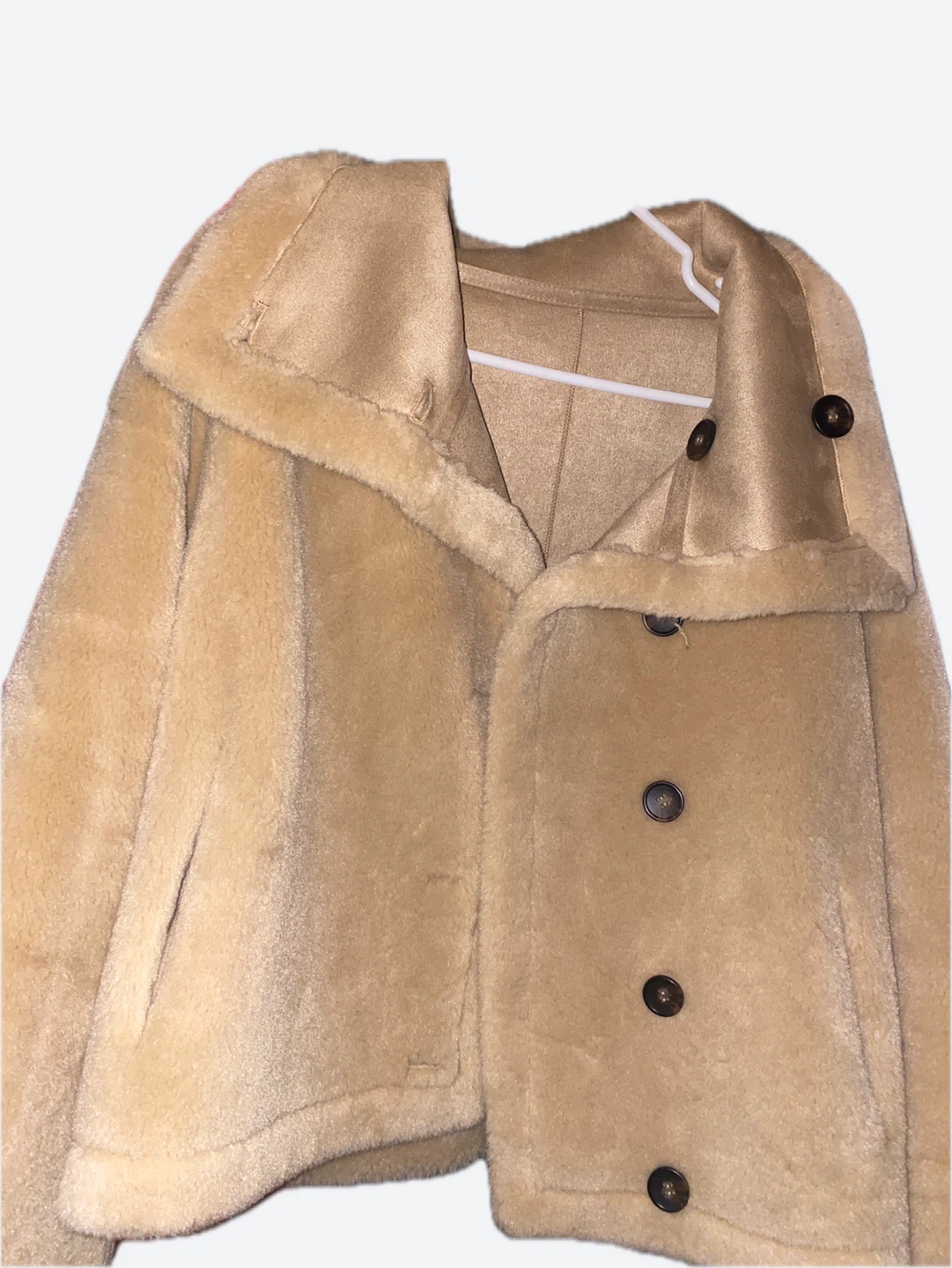 Tan Shearling Lined REVERSIBLE Jacket - photo 2