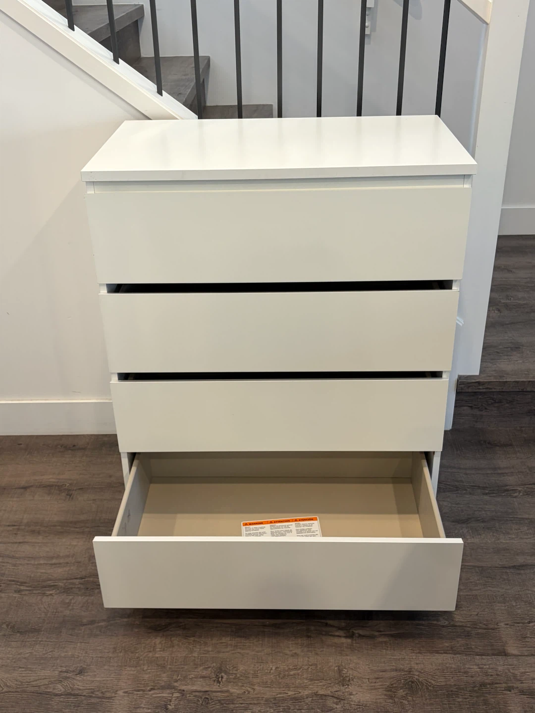 IKEA dresser white with 4 drawers - photo 5