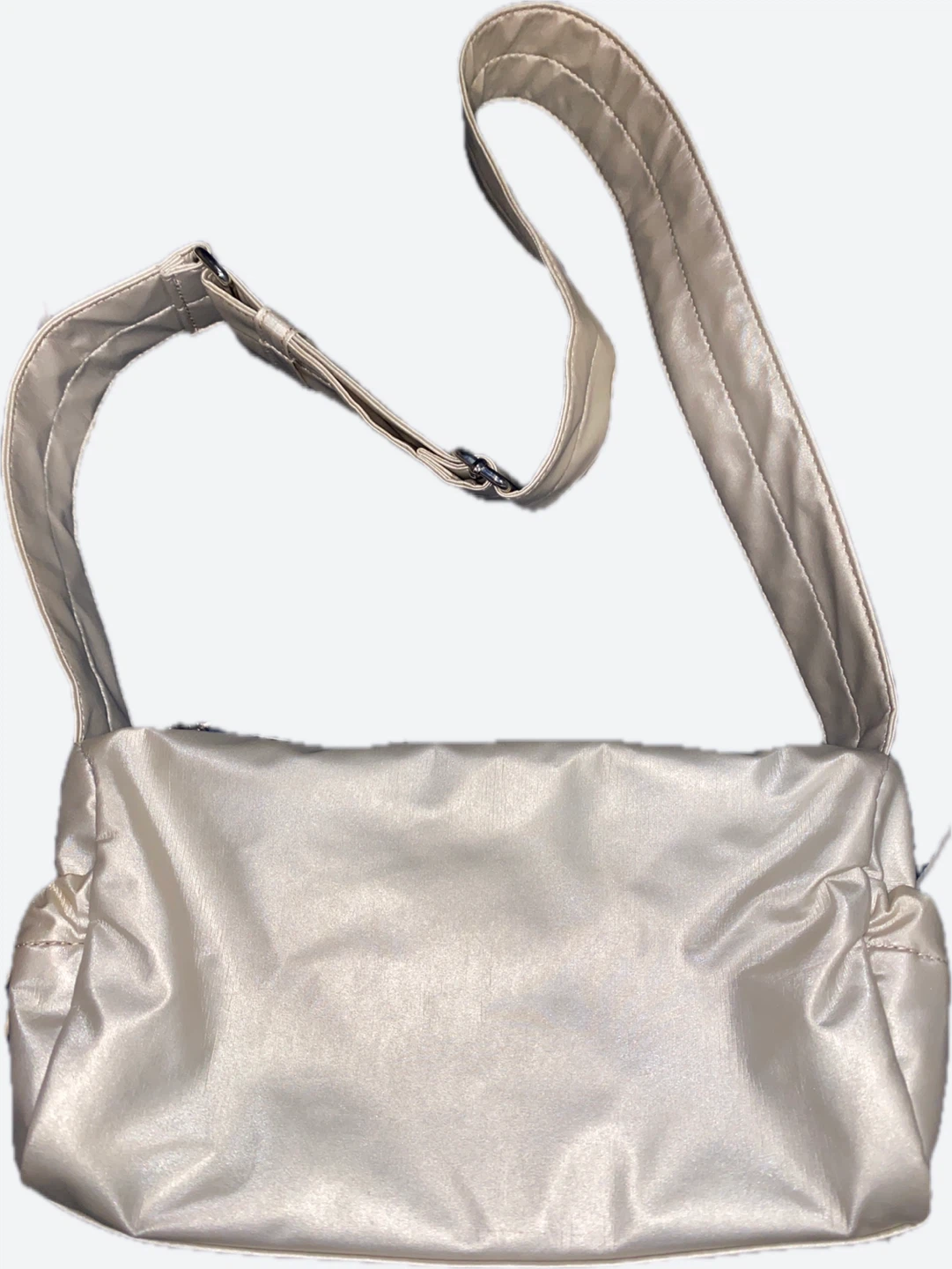 Keds Shoulder Bag - Beige Silver
