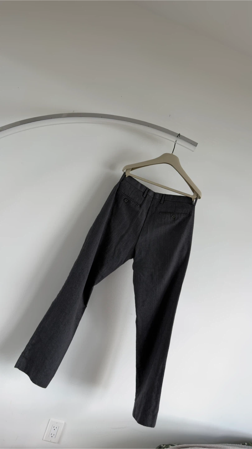 Banana Republic Tailored Slim Fit Trousers - Grey - photo 4
