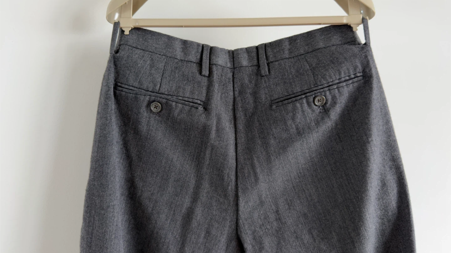 Banana Republic Tailored Slim Fit Trousers - Grey - photo 5
