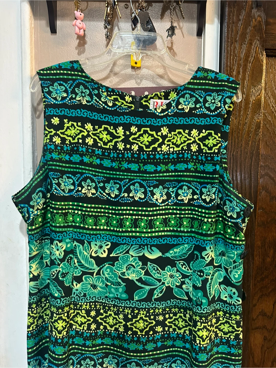 R&K Originals Floral Print Dress Size 18 - photo 2