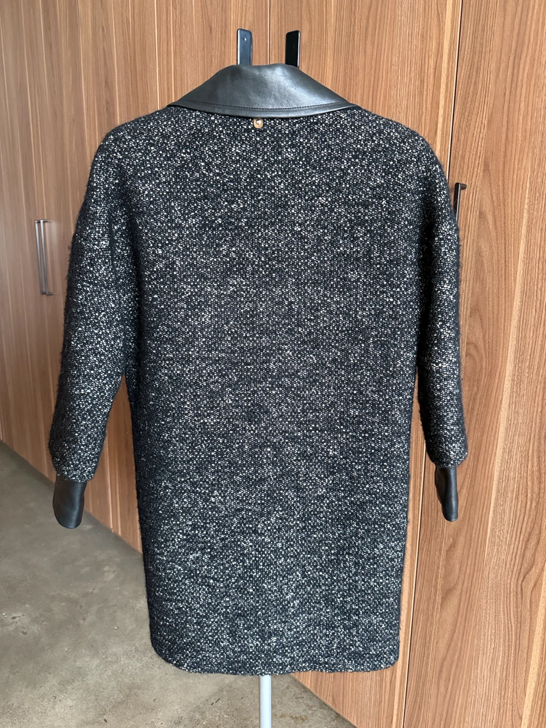 Mackage Wool Coat with Leather Trimmings - photo 2