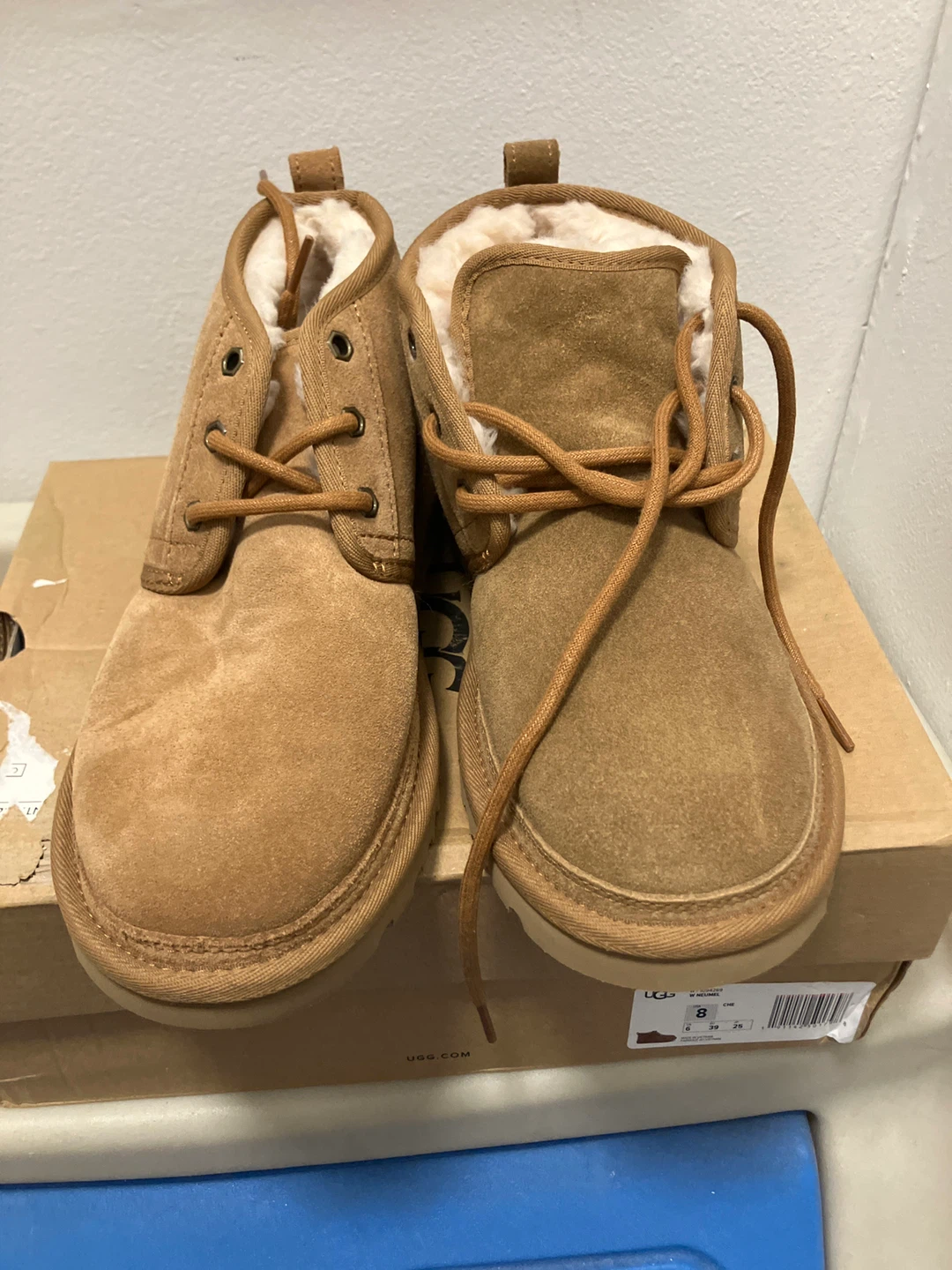 UGG Neumel Chukka Boots - Size 8