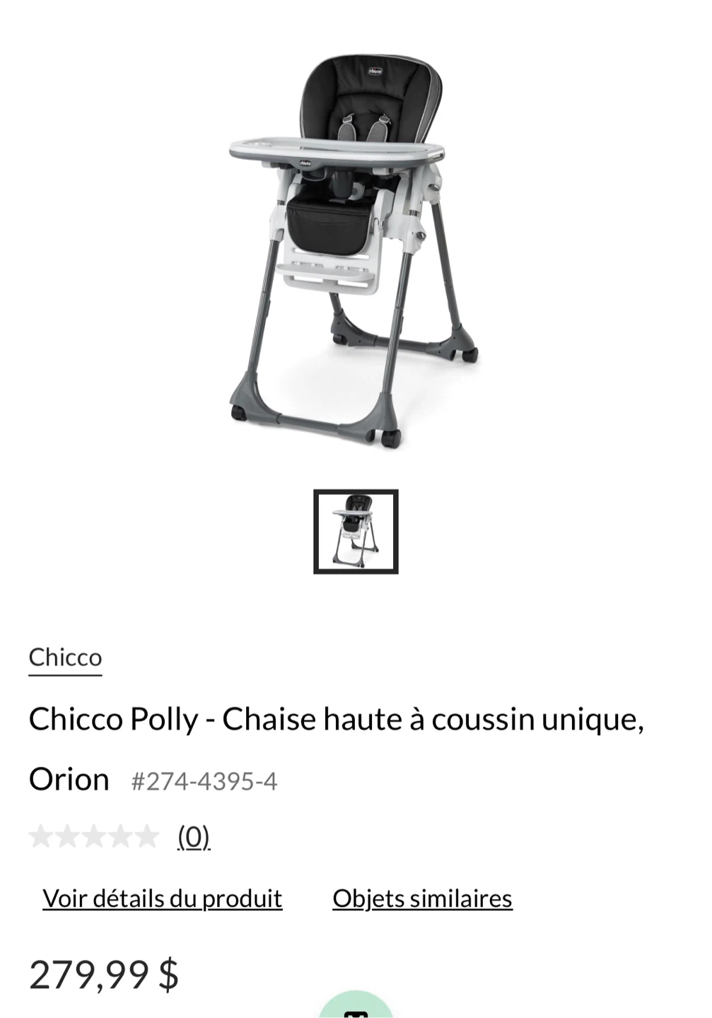 Chicco Polly High Chair - photo 2