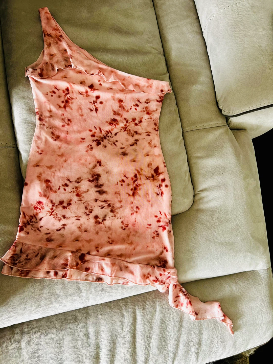 Princess Polly Pink Floral One-Shoulder Dress - photo 4