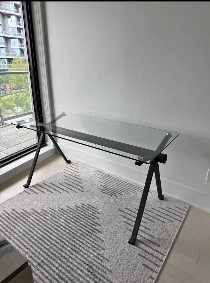 Glass Top Desk