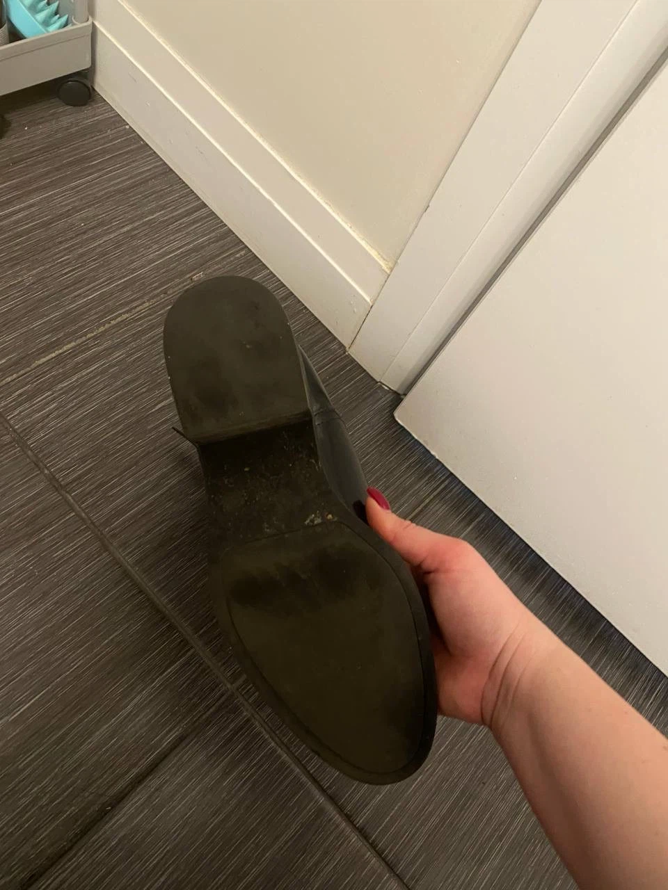 Zara Black Heeled Chelsea Boots - size 10 - photo 4