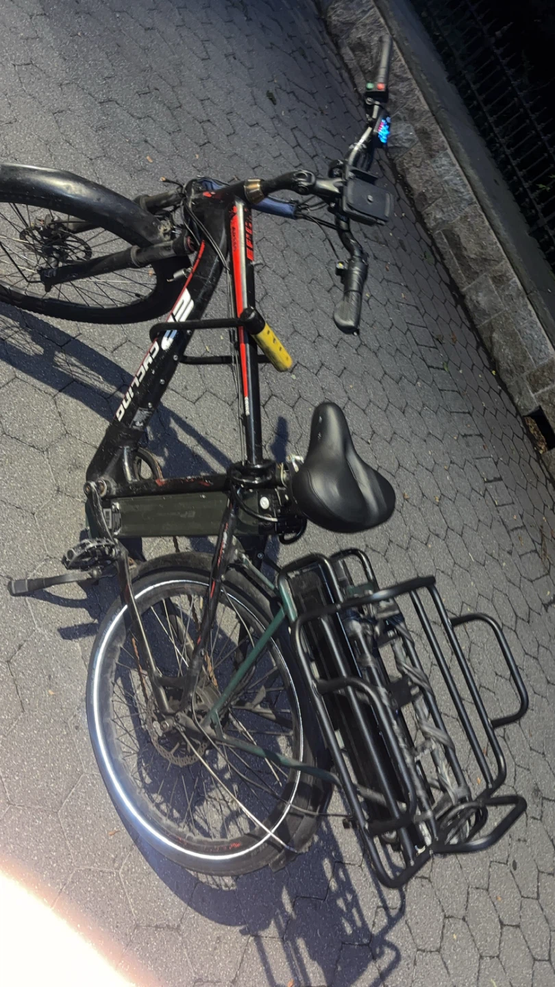EP CYCLING Electric Bike with Rear Rack