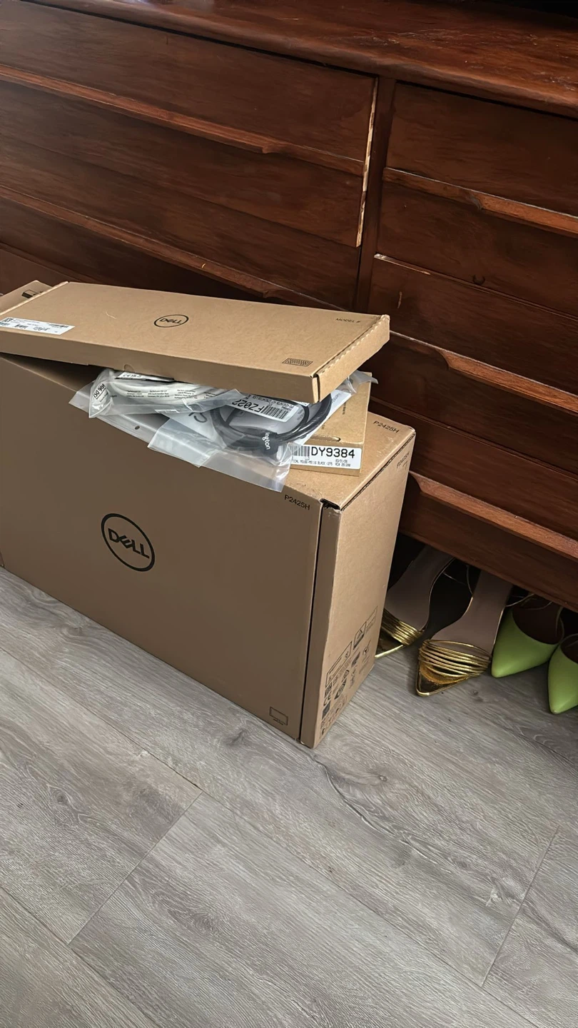 Dell Monitor, Keyboard and mouse