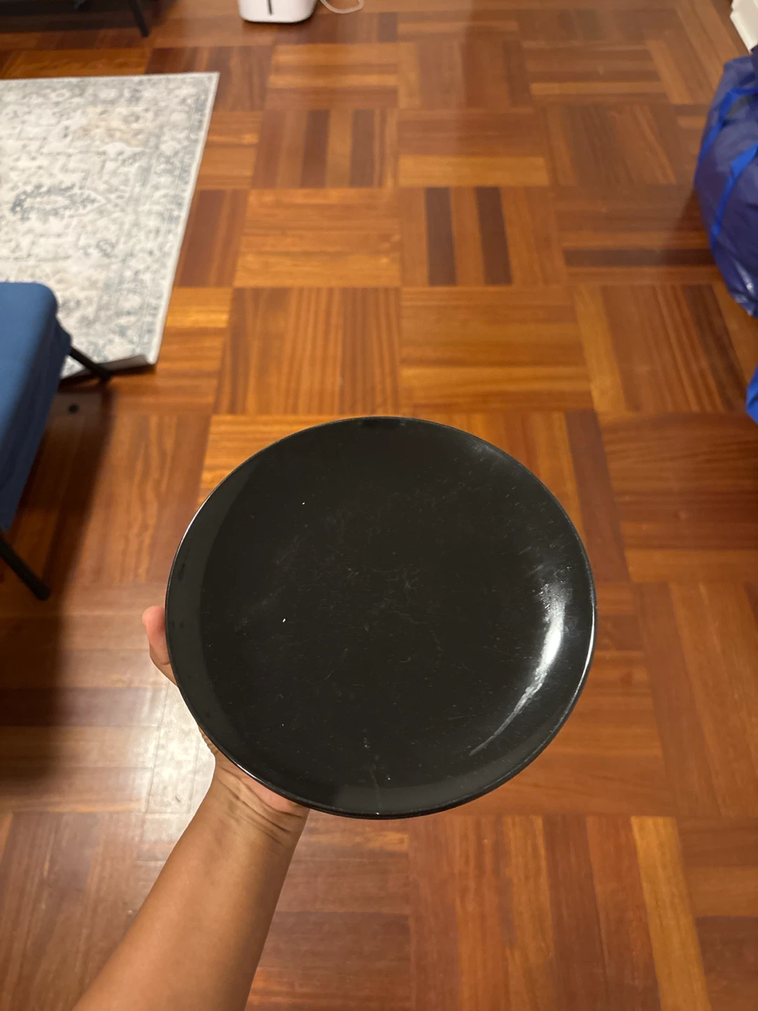 IKEA Black Plates and Bowls Set - photo 5