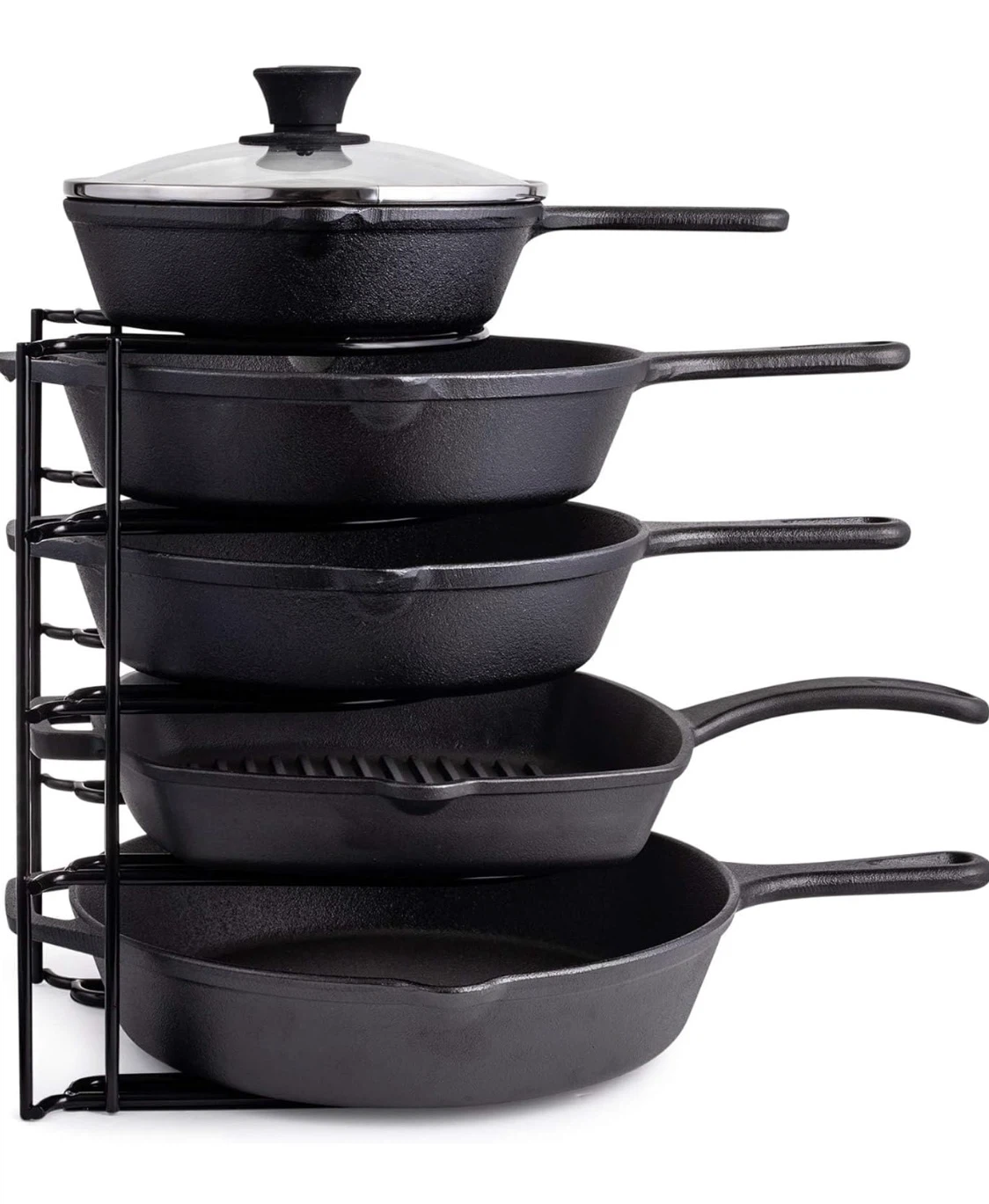 Cuisinel 5-Tier Pan and Pot Organizer Rack