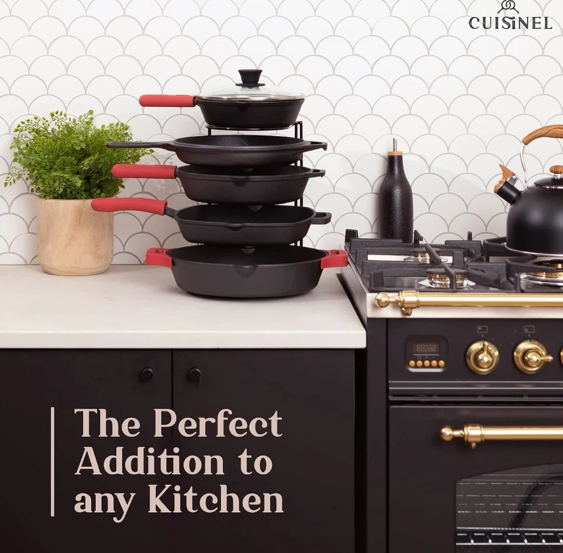 Cuisinel 5-Tier Pan and Pot Organizer Rack - photo 5